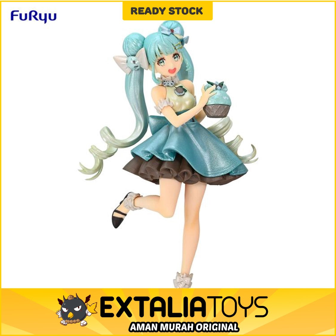 FURYU Hatsune Miku�@SweetSweets Series Figure-Hatsune Miku Chocolate Mint Pearl Color- FURYU Hatsune Miku�@SweetSweets Series Figure-Hatsune Miku Chocolate Mint Pearl Color-